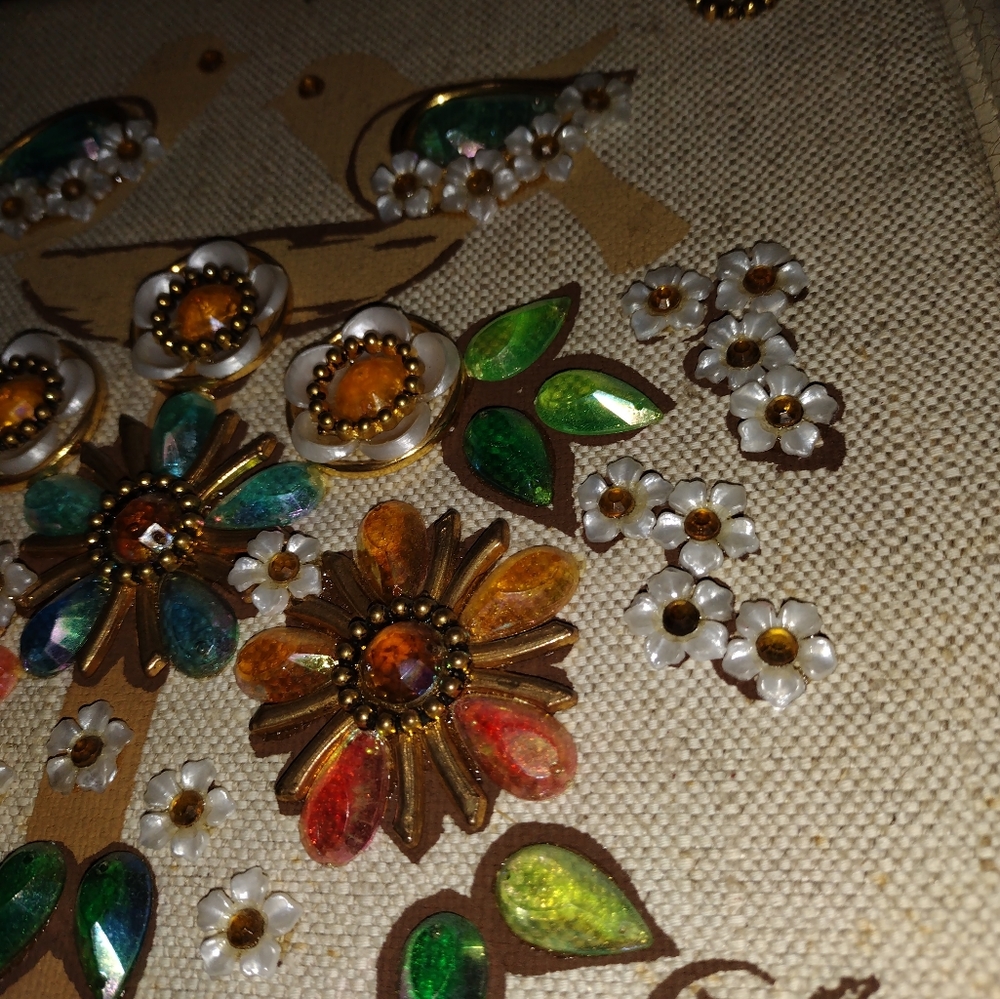 Collins of Texas "Sweet Melody"; Enid Collins linen shoulder bag - Picture 8 of 8